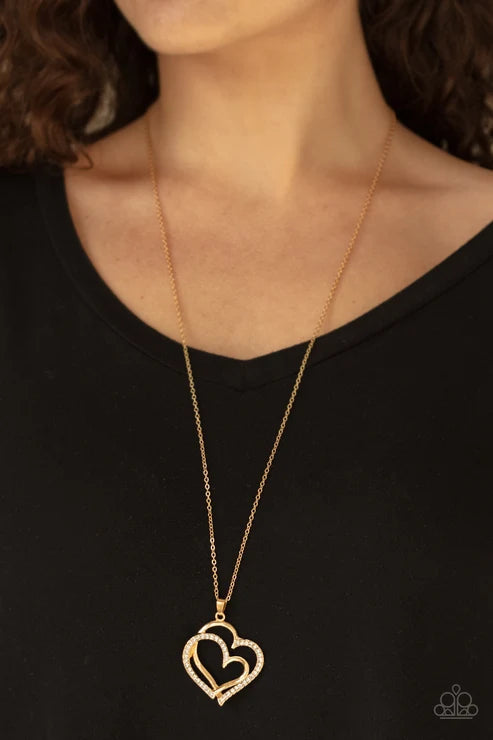 Paparazzi ♥ Lighthearted Luster - Gold ♥ Necklace