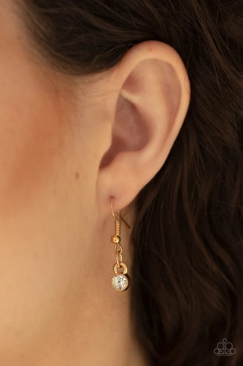 Paparazzi ♥ Lighthearted Luster - Gold ♥ Necklace