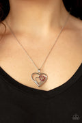 Paparazzi ♥ Cupid Charm - Red ♥ Necklace