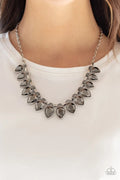 Paparazzi ♥ FEARLESS is More - Silver ♥ Necklace