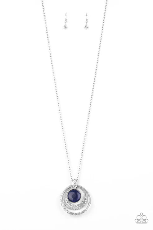 Paparazzi ♥ A Diamond A Day - Blue ♥ Necklace
