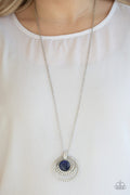 Paparazzi ♥ A Diamond A Day - Blue ♥ Necklace