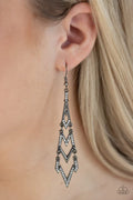 Paparazzi ♥ Electric Shimmer - Black ♥ Earrings