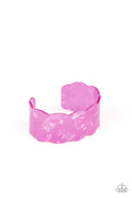 Paparazzi ♥ Retro Ruffle - Purple ♥ Bracelet