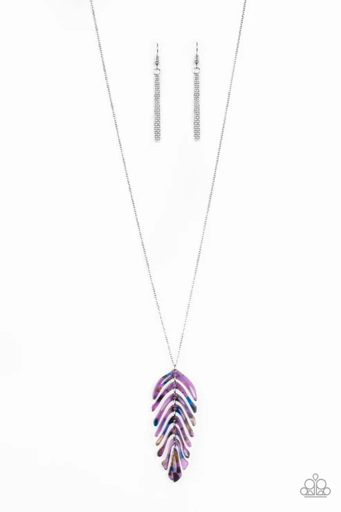 Paparazzi ♥ She QUILL Be Loved - Purple ♥ Necklace