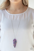 Paparazzi ♥ She QUILL Be Loved - Purple ♥ Necklace