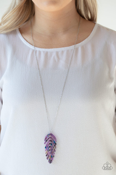 Paparazzi ♥ She QUILL Be Loved - Purple ♥ Necklace