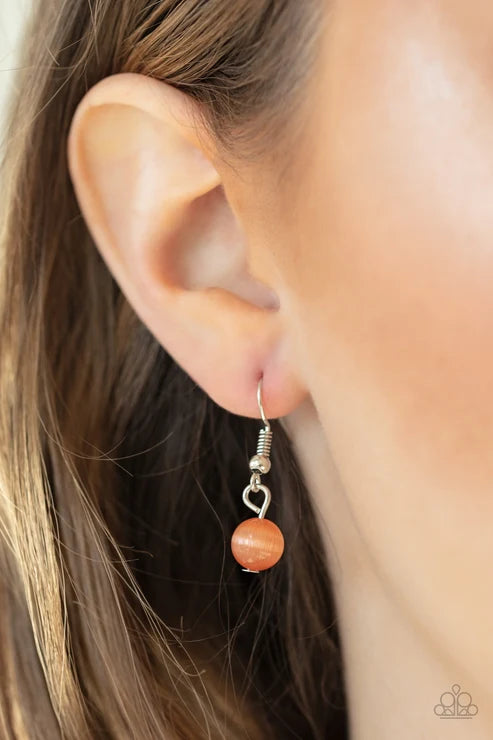 Paparazzi ♥ Serene Serendipity - Orange ♥ Necklace