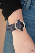 Paparazzi ♥ Jungle Cat Couture - Purple ♥ Bracelet