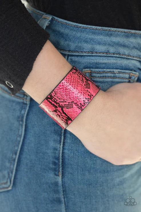 Paparazzi ♥ Its a Jungle Out There - Pink ♥ Bracelet