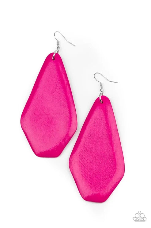 Paparazzi ♥ Vacation Ready - Pink ♥ Earrings