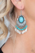 Paparazzi ♥ Eco Trip - Blue ♥ Earrings