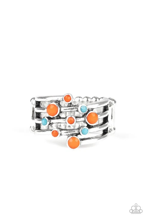 Paparazzi ♥ Saguaro Skies - Orange ♥ Ring
