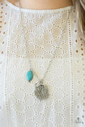 Paparazzi ♥ Free-Spirited Forager - Blue ♥ Necklace