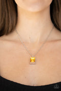 Paparazzi ♥ Pro Edge - Yellow ♥ Necklace