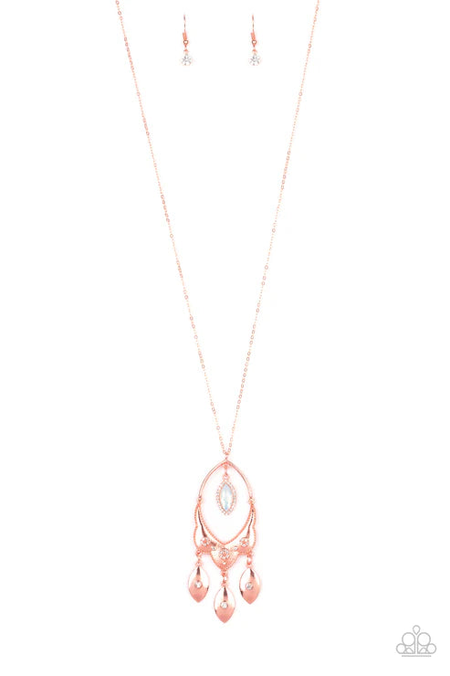 Paparazzi ♥ Royal Iridescence - Copper ♥ Necklace