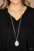 Paparazzi ♥ Fashion Flaunt - Green ♥ Necklace
