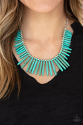 Paparazzi ♥ Out of My Element - Blue ♥ Necklace
