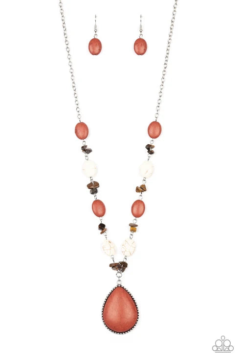 Paparazzi ♥ Desert Diva - Multi ♥ Necklace