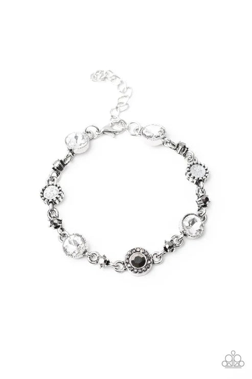 Paparazzi ♥ Stargazing Sparkle - White ♥ Bracelet