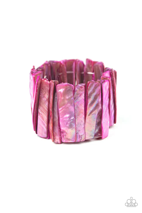 Paparazzi ♥ Beach Blast - Pink ♥ Bracelet