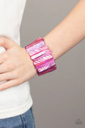 Paparazzi ♥ Beach Blast - Pink ♥ Bracelet