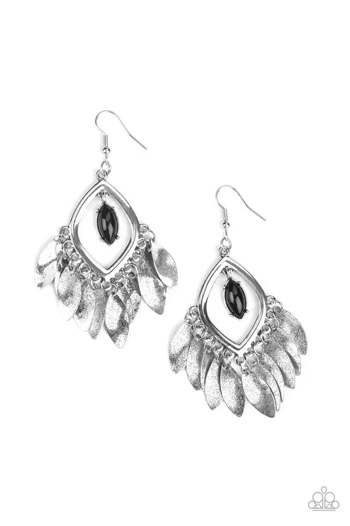 Paparazzi ♥ Sunset Soul - Black ♥ Earrings