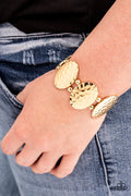 Paparazzi ♥ Radial Reflections - Gold ♥ Bracelet