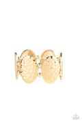 Paparazzi ♥ Radial Reflections - Gold ♥ Bracelet