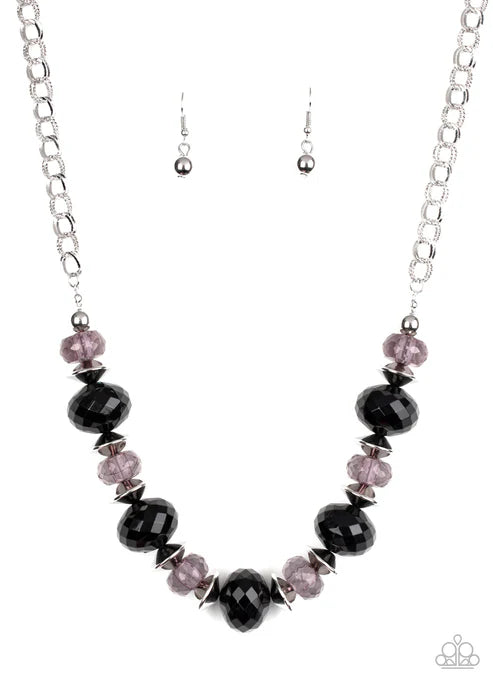 Paparazzi ♥ Hollywood Gossip - Black ♥ Necklace