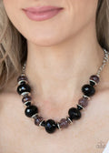 Paparazzi ♥ Hollywood Gossip - Black ♥ Necklace