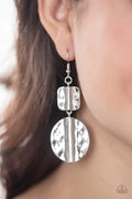 Paparazzi ♥ Lure Allure - Silver ♥ Earrings