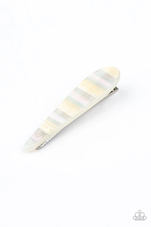 Paparazzi ♥ Stellar Shell - Multi ♥ Hair Clip