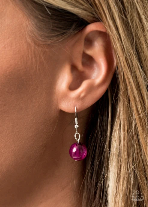 Paparazzi ♥ Sorry To Burst Your Bubble - Purple ♥ Necklace