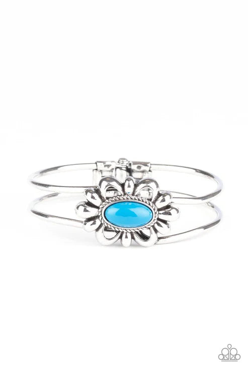 Paparazzi ♥ Serene Succulent - Blue ♥ Bracelet