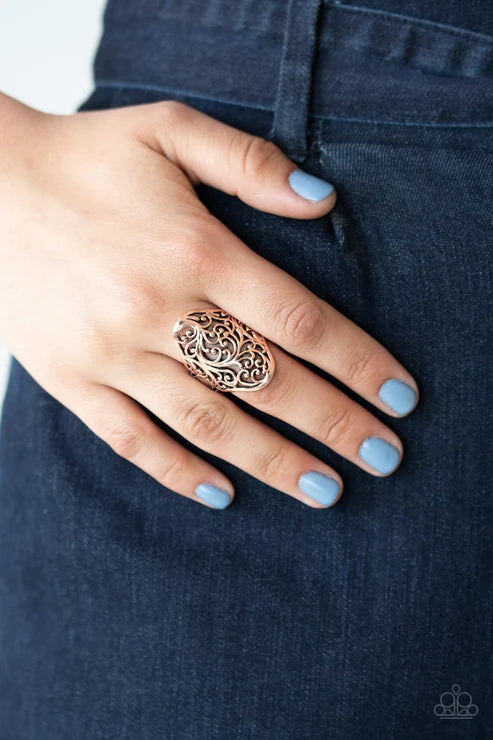 Paparazzi ♥ Vine Vibe - Copper ♥ Ring