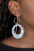 Paparazzi ♥ Stellar Stylist - Silver ♥ Post Earrings
