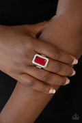 Paparazzi ♥ Crown Jewel Jubilee - Red ♥ Ring