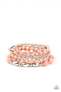 Paparazzi ♥ Vibrantly Vintage - Pink ♥ Bracelet