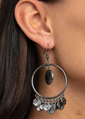 Paparazzi ♥ Start From Scratch - Black ♥ Earrings