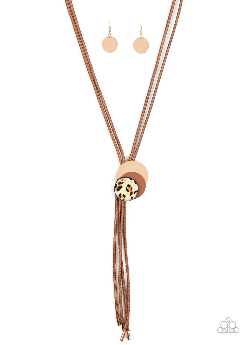 Paparazzi ♥ I'm FELINE Good - Brown ♥ Necklace