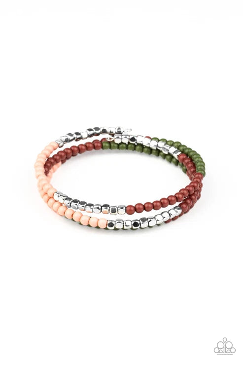 Paparazzi ♥ Spiral Dive - Multi ♥ Bracelet