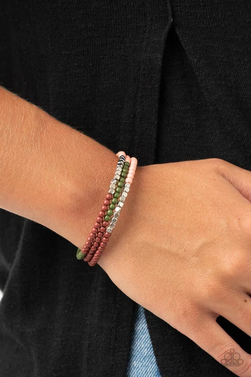 Paparazzi ♥ Spiral Dive - Multi ♥ Bracelet