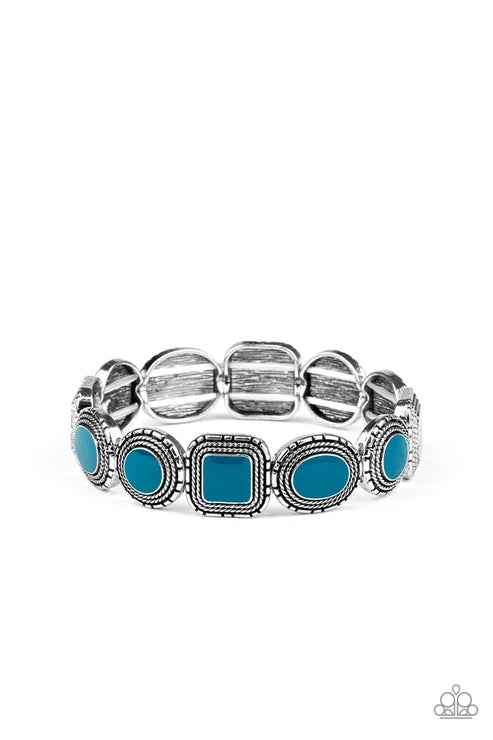 Paparazzi ♥ Vividly Vintage - Blue ♥ Bracelet