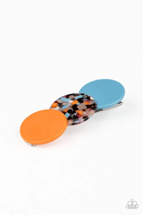 Paparazzi ♥ HAIR Comes The Sun - Orange ♥ Hair Clip
