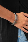 Paparazzi ♥ Heap It On - Black ♥ Bracelet