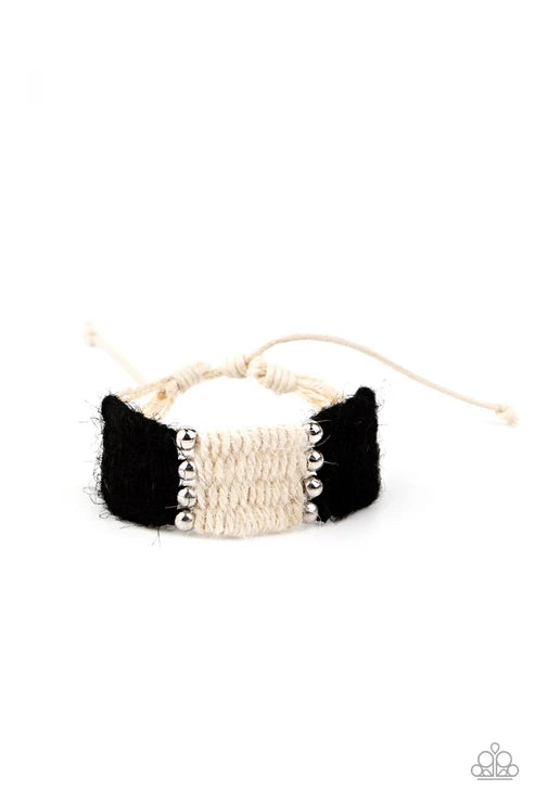 Paparazzi ♥ High Tides - Black ♥ Bracelet