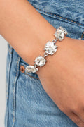Paparazzi ♥ Cant Believe My ICE - White ♥ Bracelet