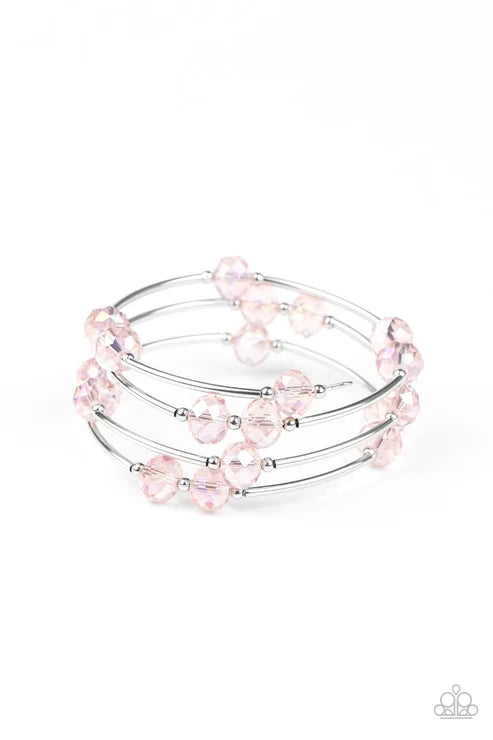 Paparazzi ♥ Dreamy Demure - Pink ♥ Bracelet