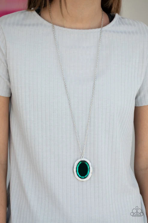 Paparazzi ♥ REIGN Them In - Green ♥ Necklace Regular price$8.00  Sold out